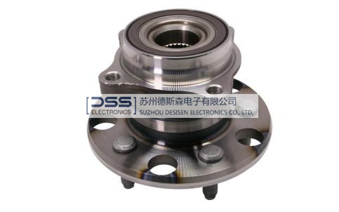 Wheel bearing unit crack detector